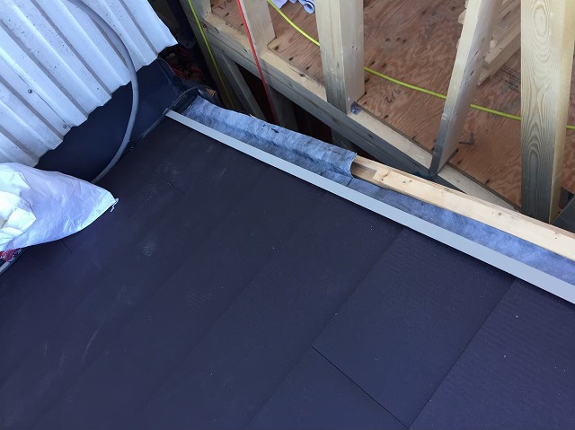 大屋根にガルテクト設置